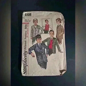 Vintage Simplicity Sewing Pattern